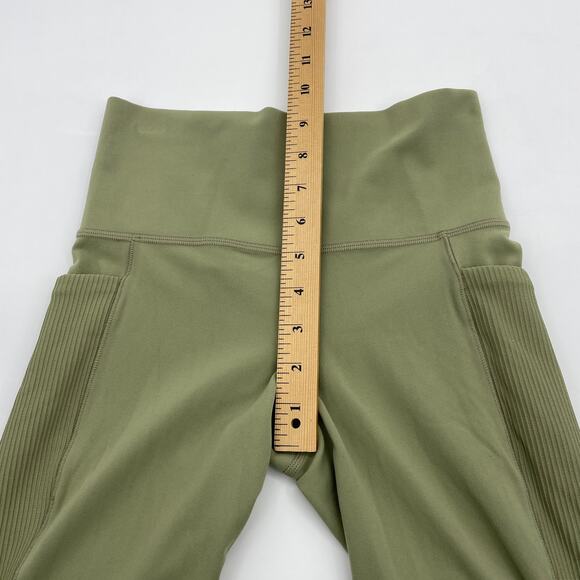 ATHLETA Salutation Stash II Pocket Cutout 7/8 Legging Womens Size XSP Green - Picture 5 of 7
